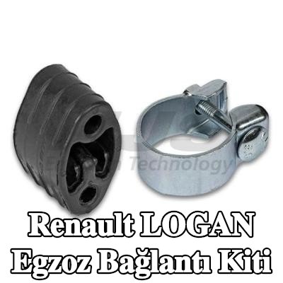 HJS Kelepçeli egzoz bağlantı kiti — 2012 Renault Logan