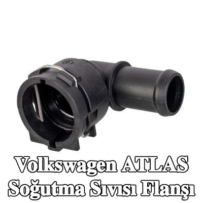 FEBI BILSTEIN Hızlı bağlantı elemanlı soğutma suyu flanşı — Volkswagen Atlas