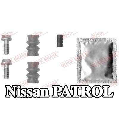 QUICK BRAKE مجموعة ملحقات، مقياس الفرامل — Nissan Patrol