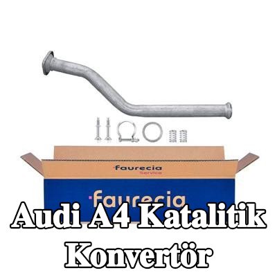 HELLA Montaj parçaları ile katalitik konvertör — 1997 Audi A4