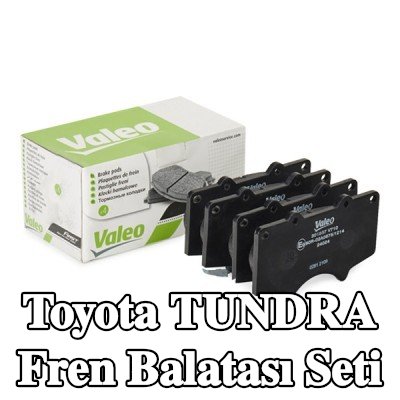 VALEO Fren balatası seti FIRST, Ön Aks, 17mm, gıcırtı önleyici plaka olmadan — 2000 Toyota Tundra
