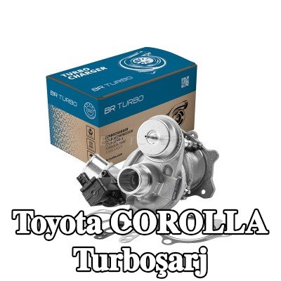 BR Turbo Turboşarj, Conta Seti Dahil — Toyota Corolla