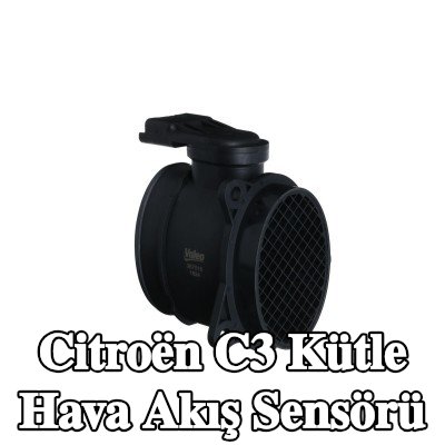 VALEO Kütle hava akış sensörü 14V, entegre hava sıcaklığı sensörlü — 2002 Citroën C3