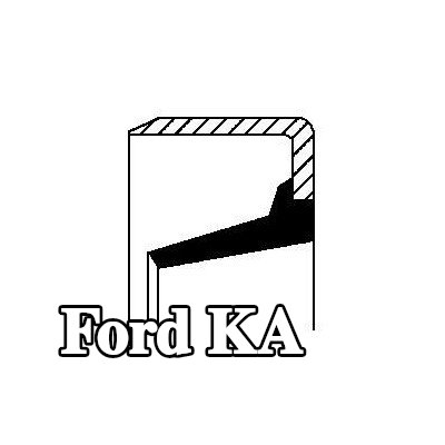 CORTECO حشية عمود محور العجلة — Ford Ka