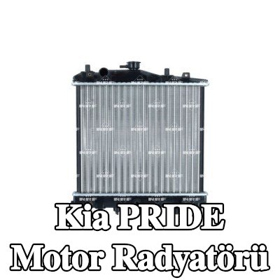 NRF Motor radyatörü Alüminyum — Kia Pride