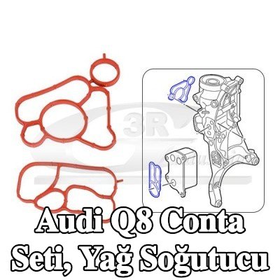 3RG Conta Seti, yağ soğutucu — Audi Q8