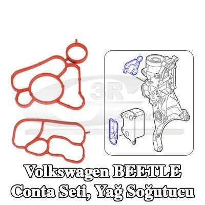 3RG Conta Seti, yağ soğutucu — Volkswagen Beetle