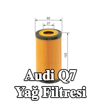 BOSCH Conta/sızdırmazlık elemanlı yağ filtresi — Audi Q7