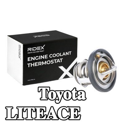 RIDEX ثرموستات 82°C, مع حشية/مانع تسرب — Toyota Liteace