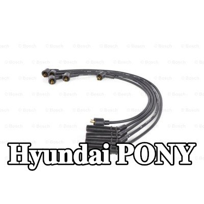 BOSCH مجموعة أسلاك الإشعال — Hyundai Pony