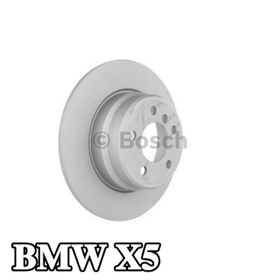 BOSCH القطر الخارجي لقرص المكابح: 323, 8mm, صلب, مطلي — 2002 BMW X5