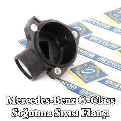 ORIGINAL IMPERIUM Conta/sızdırmazlık elemanı ile birlikte soğutma suyu flanşı, termostat olmadan — 2000 Mercedes-Benz G-Class