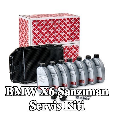 FEBI BILSTEIN Tapa ile şanzıman servis kiti, cıvata/vida ile — 2012 BMW X6