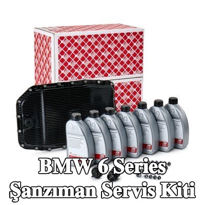 FEBI BILSTEIN Tapa ile şanzıman servis kiti, cıvata/vida ile — 2003 BMW 6 Series
