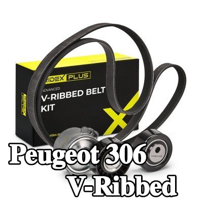RIDEX PLUS مجموعة أحزمة V-Ribbed — 2000 Peugeot 306