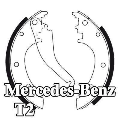ABE فرامل اليد للمحور الخلفي, 260mm — Mercedes-Benz T2