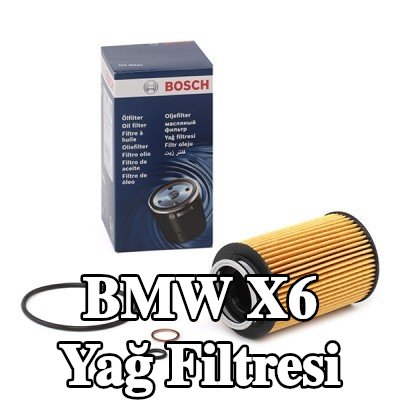 BOSCH Contalı/sızdırmazlık elemanlı yağ filtresi — 2012 BMW X6