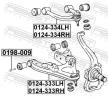 FEBEST Kontrol kolu cıvataları — 2000 Toyota Land Cruiser (2)