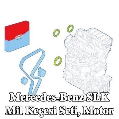 CORTECO Mil Conta Seti, motor kasnağı tarafı — Mercedes-Benz Slk