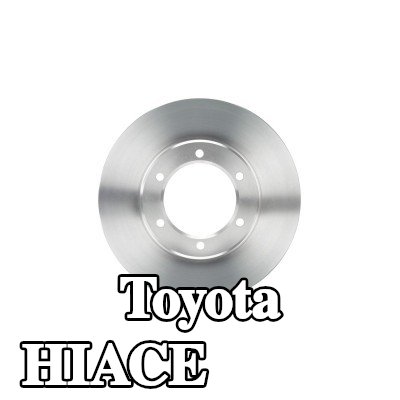 BOSCH القطر الخارجي لقرص المكابح: 285mm, مُهوى, مشحم — 1990 Toyota Hiace
