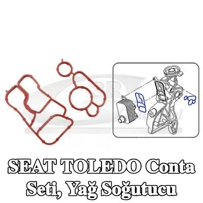 3RG Conta Seti, yağ soğutucu — 2008 SEAT Toledo