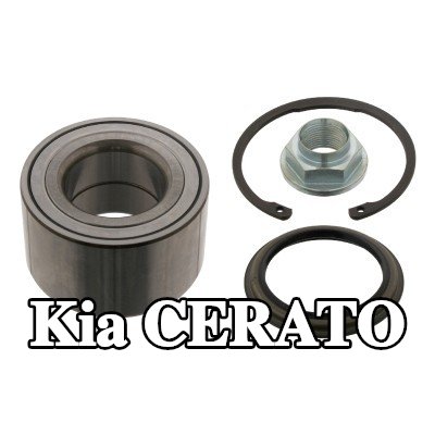 FEBI BILSTEIN طقم محامل العجلات مع الصمولة, مع حلقة تثبيت, مع مانع تسرب العمود — 2002 Kia Cerato