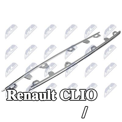 NTY شريط الزخرفة / الحماية، شبكة المبرد — Renault Clio