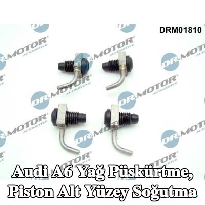 DR.MOTOR AUTOMOTIVE Yağ püskürtme, piston alt yüzey soğutma — 2002 Audi A6