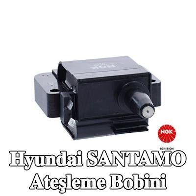 NGK Ateşleme bobini 2 pimli konektör, klips ile — 1998 Hyundai Santamo