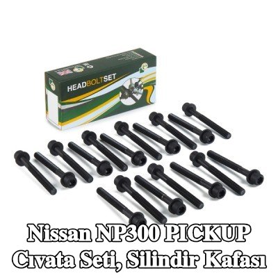 BGA Cıvata Kiti, silindir kafası M11 — Nissan Np300 Pickup