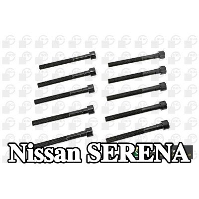 BGA مجموعة البراغي, رأس الأسطوانة M12 — 1991 Nissan Serena