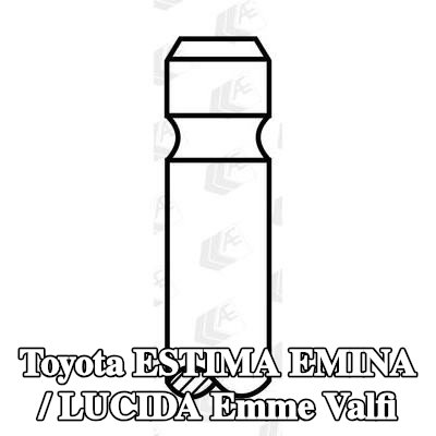 AE Emme valfi — Toyota Estima Emina / Lucida