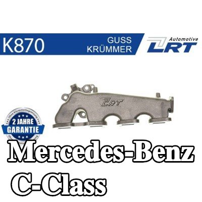 LRT مشعب العادم مع أجزاء التثبيت — Mercedes-Benz C-Class