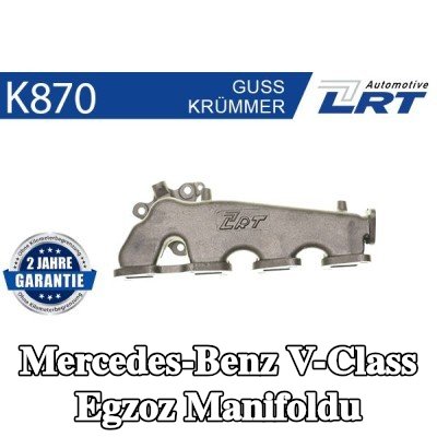 LRT Montaj parçaları ile egzoz manifoldu — Mercedes-Benz V-Class