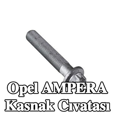 METZGER Krank mili için kasnak cıvatası — Opel Ampera