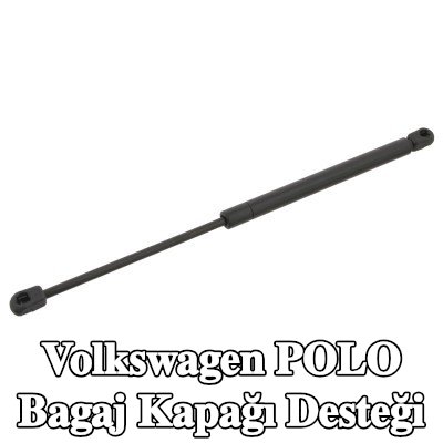 FEBI BILSTEIN Bagaj kapağı amortisörü (Her iki taraf), 431mm — 2000 Volkswagen Polo