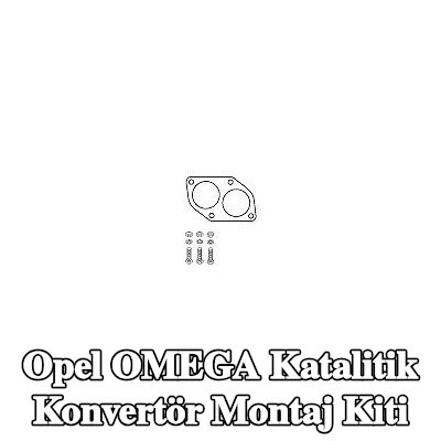 HJS Katalitik konvertör montaj kiti — 1997 Opel Omega