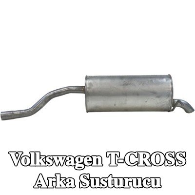 BOSAL Arka susturucu — Volkswagen T-cross