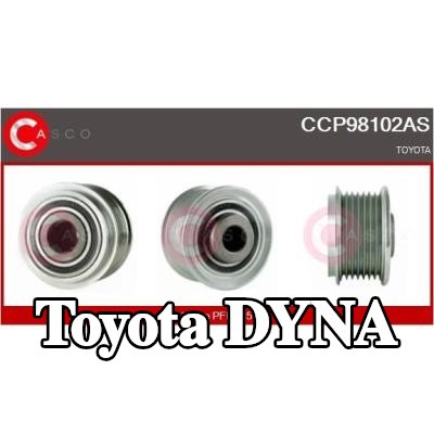 CASCO بكرة، المولد — Toyota Dyna