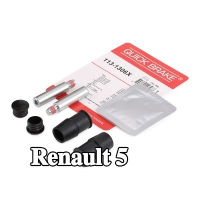 QUICK BRAKE مجموعة الأكمام التوجيهية، مكبس الفرامل — Renault 5