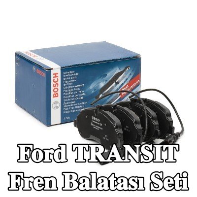 BOSCH Fren balatası seti 16, 9mm, gıcırtı önleyici plaka ile — Ford Transit