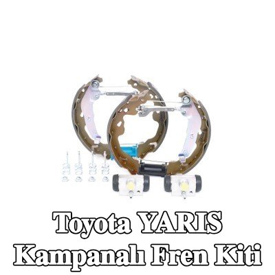 BOSCH Aksesuarları dahil tambur fren kiti, tekerlek fren silindiri ile — 2002 Toyota Yaris