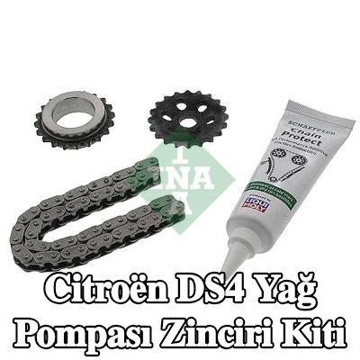 INA Dişliler dahil yağ pompası zinciri kiti — Citroën Ds4
