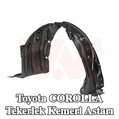VAN WEZEL Tekerlek kemeri kaplaması Sağ Ön — 2018 Toyota Corolla
