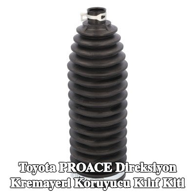 FEBI BILSTEIN Sol ön aks direksiyon kremayeri kılıfı kiti, kelepçeli — 2016 Toyota Proace
