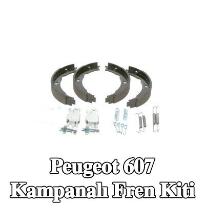 BOSCH Aksesuarları dahil tambur fren kiti — Peugeot 607