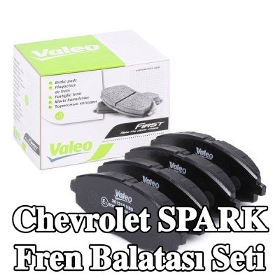 VALEO Fren balatası seti FIRST, Ön Aks, 16mm, gıcırtı önleyici plaka olmadan — 2000 Chevrolet Spark