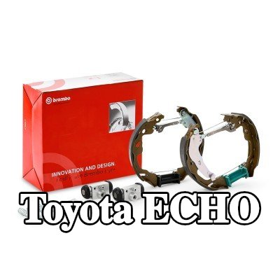 BREMBO طقم فرامل الأسطوانة KIT & FIT — Toyota Echo