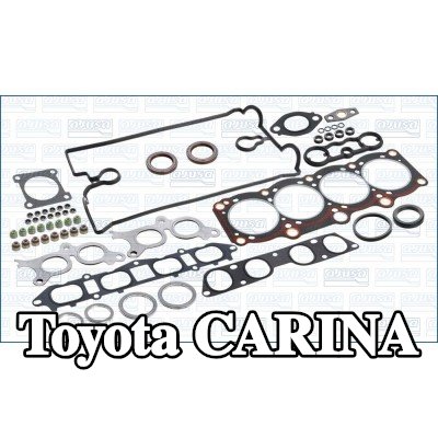 AJUSA مجموعة حشيات, رأس الأسطوانة مع حشوة رأس الأسطوانة, مع أختام ساق الصمام, FIBERMAX — 1994 Toyota Carina