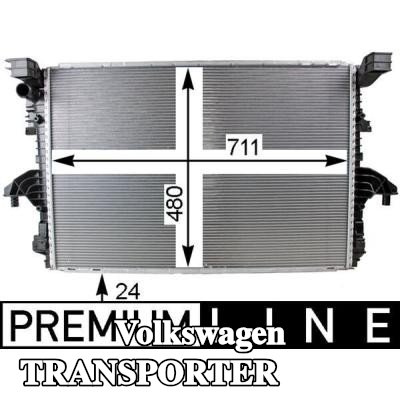 MAHLE مبرد المحرك — Volkswagen Transporter